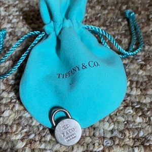 Tiffany & Co. Jewelry - Tiffany & Co Silver Round Lock Pendant Tiffany & Co. Jewelry - Tiffany & Co Silver Round Lock Pendant